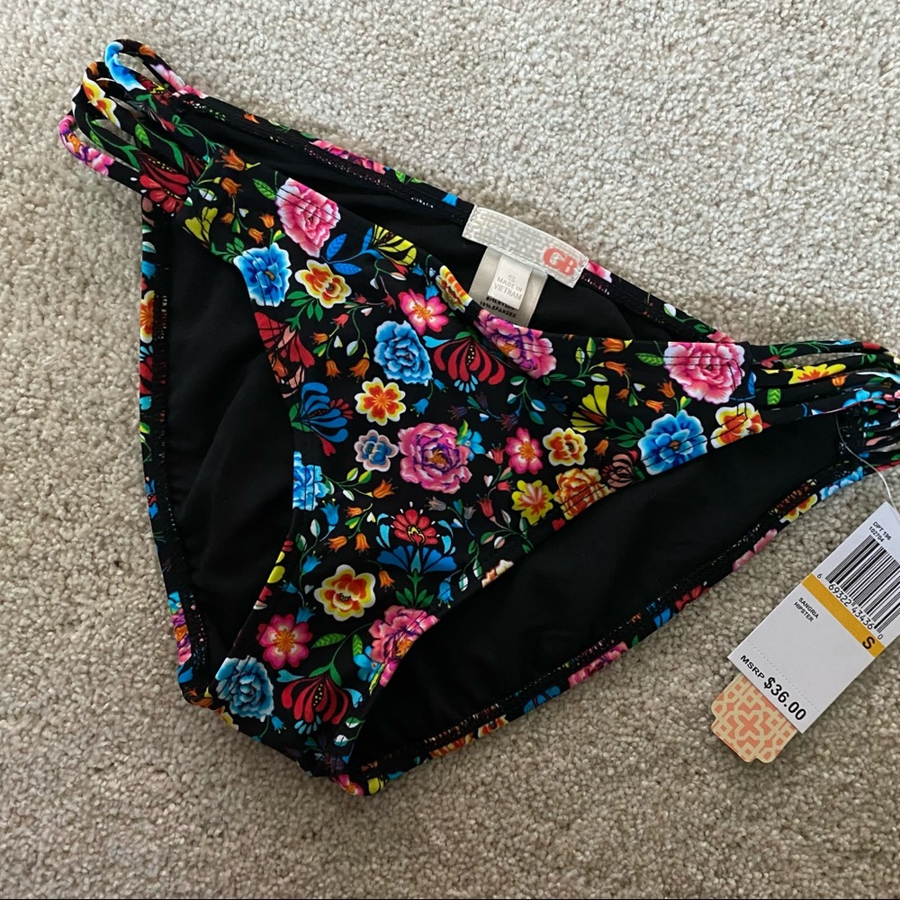 NEW FLORAL BIKINI BOTTOMS